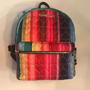 Betsey Johnson Rainbow Backpack